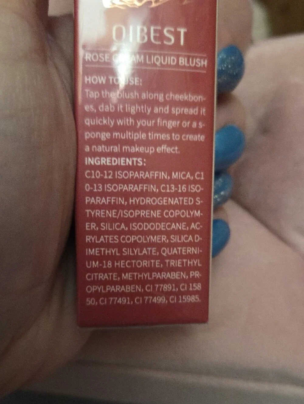 Lush Rose-Creme Pink Blush Liquid NWOT